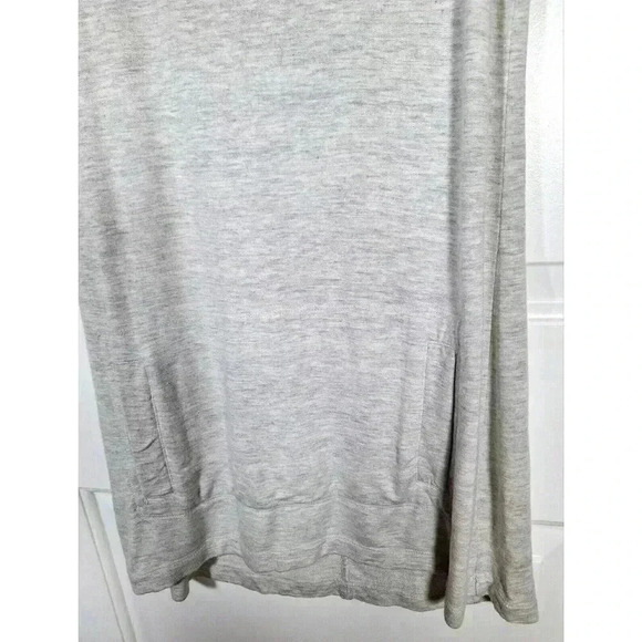 Athleta Open Cut Out Back Tank Top Sleeveless Grey Women's size XS - Picture 4 of 6